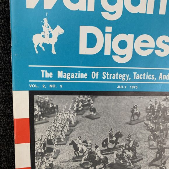 Wargamer’s Digest Magazine Vol #2 #9 July 1975 Strategy Rossbach Alexander - Picture 2 of 8
